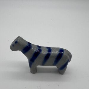 Eldreth Pottery Salt Glaze Noah's Ark Tiger Figurine
